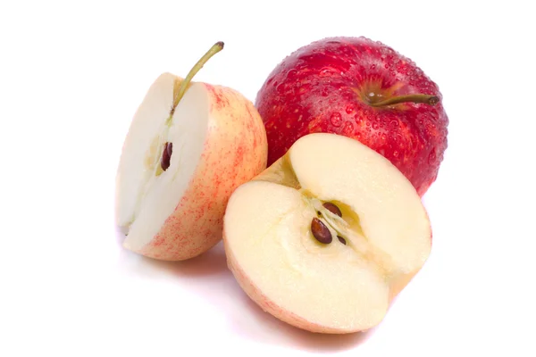 Manzanas frescas de gala real — Foto de Stock