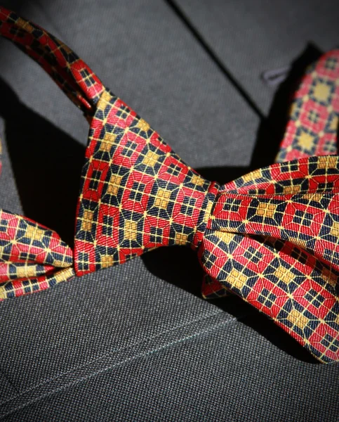 Barevné kravaty a oblek — Stock fotografie
