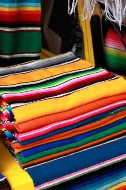 Mexican blankets clipart