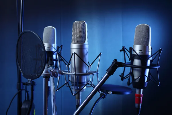 Studio microphone — Stock Photo, Image