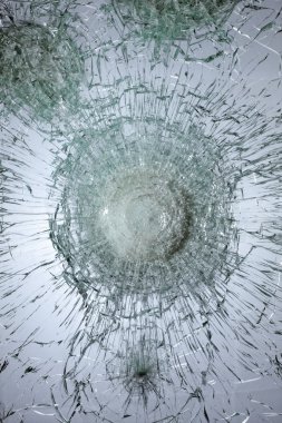 Smashed glass clipart