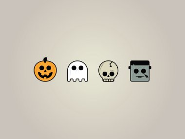 Halloween Icons clipart