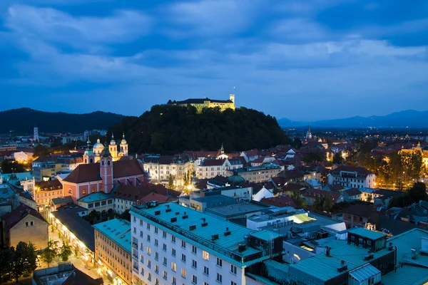 Любляна, столица Словении — стоковое фото