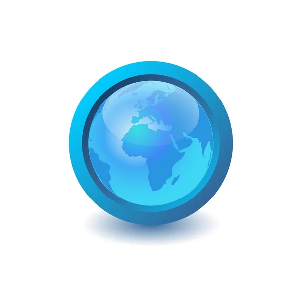 Earth icon — Stock Vector