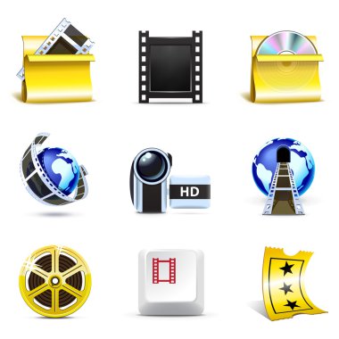 Movie icons | Bella series clipart