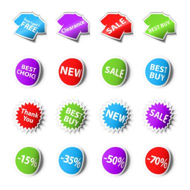 Sale stickers clipart