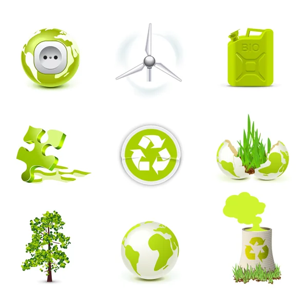 Environmental icons | Bella series — Stock Vector