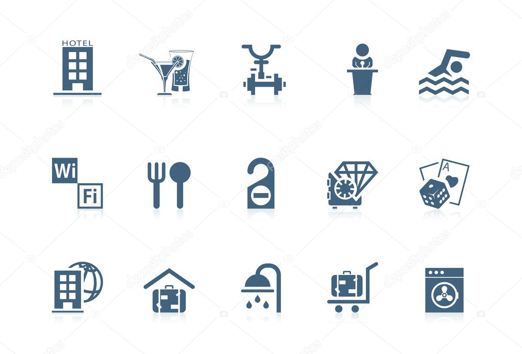 Hotel services icons | Piccolo series