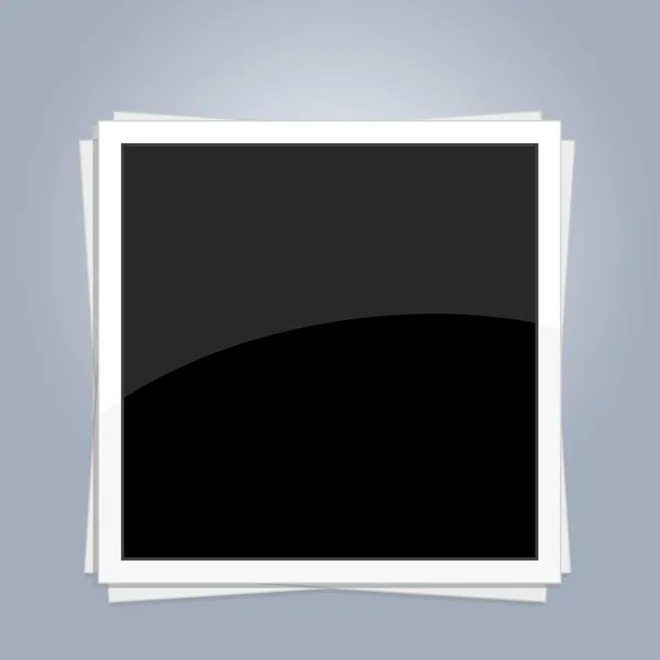 Blank photo frame — Stock Vector