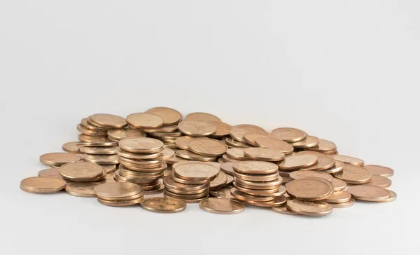 stock image Heap of coins