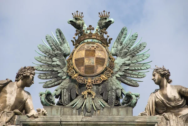 Статуя склад - Альбертіна, Відень крупним планом — стокове фото