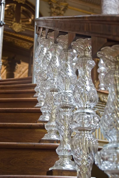 Crystal schody - dolmabahche palác — Stock fotografie
