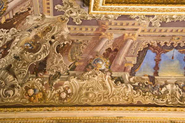 Rohové nástěnné dekorace - bahche paláci dolma — Stock fotografie