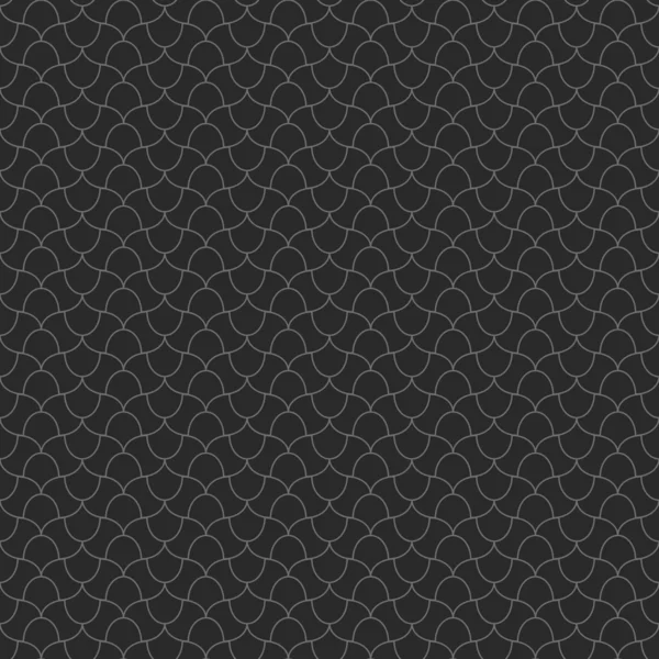灰色のベクトルの幾何学的なシームレスなパターン — ストックベクタ