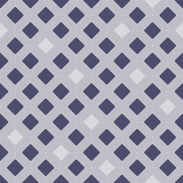 Vector grey-violet rhombuses seamless pattern — Stock Vector