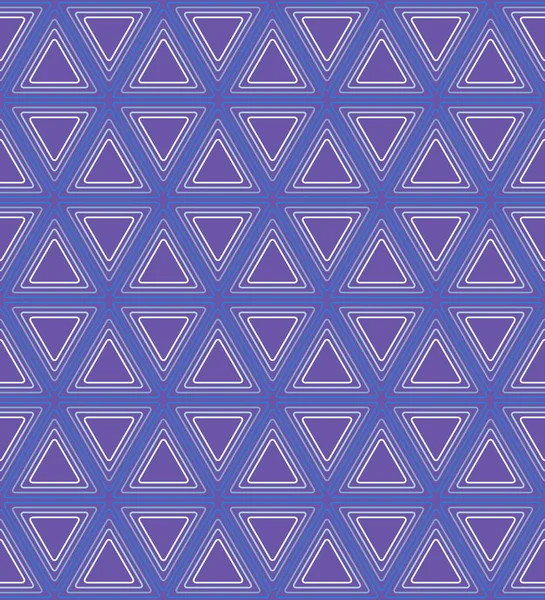 多色の三角形のシームレスなパターン ベクトル — ストックベクタ