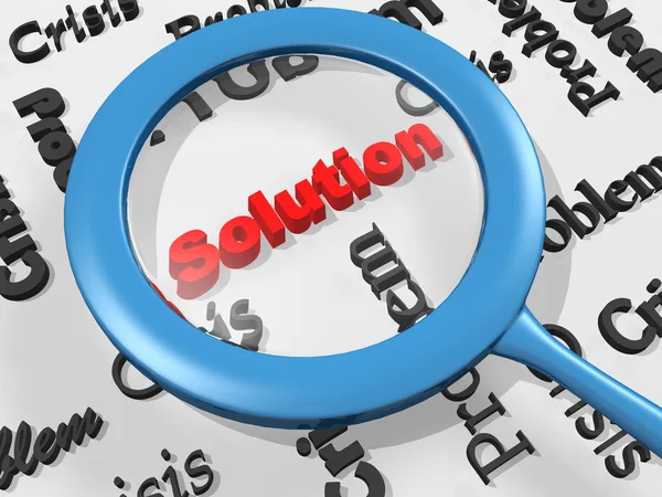 Common solution Concept — Stock Photo, Image