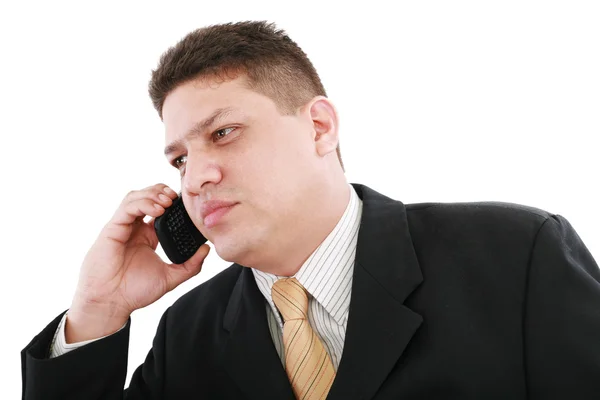 Business man talking on the phone — Stock Photo, Image