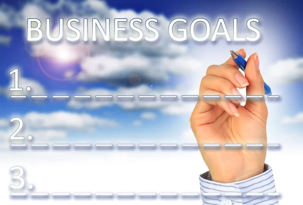 Goal concept. — Stock Photo, Image