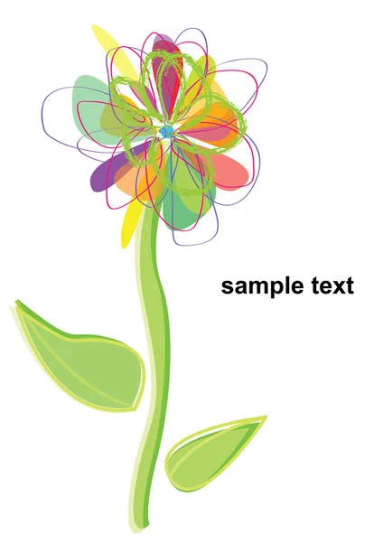 stock image Funny flower