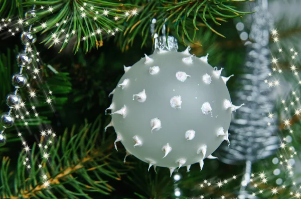 Krásný vánoční stromeček hračky — Stock fotografie