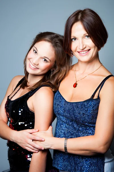 stock image Gentle family relations of mother with daughter