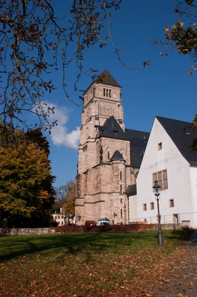 Замковая церковь в Хемнице — стоковое фото