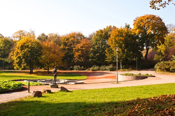 Schlosspark in Chemnitz — Stockfoto