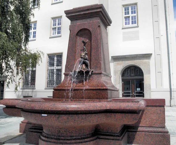 Sachsen-Brunnen in Chemnitz-1 — Stockfoto