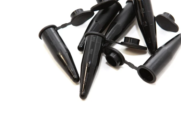 Black tubes — Stock Photo, Image