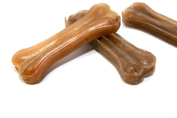 Жевательные кости собаки — стоковое фото