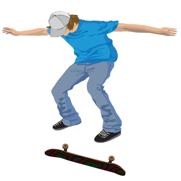 Skateboarder — Stockvector