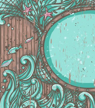 Deniz temasının arkaplanı