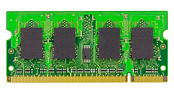 Computador portátil memória RAM microchip módulo — Fotografia de Stock