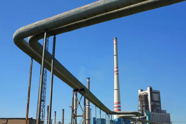 석탄 화력 발전소 — 스톡 사진