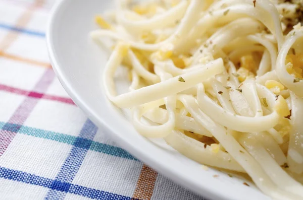 stock image Pasta plate