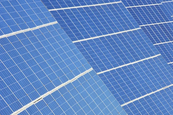 Photovoltaic panels — Stock Photo, Image