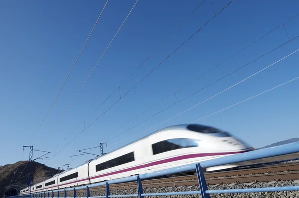 Nagy sebességű vasút — Stock Fotó