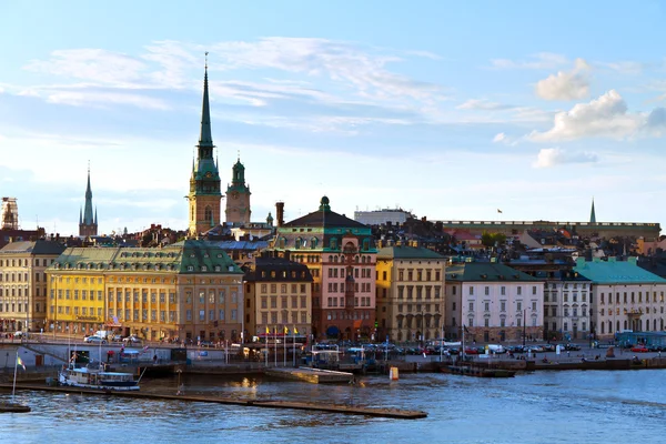 Área histórica de Estocolmo — Fotografia de Stock