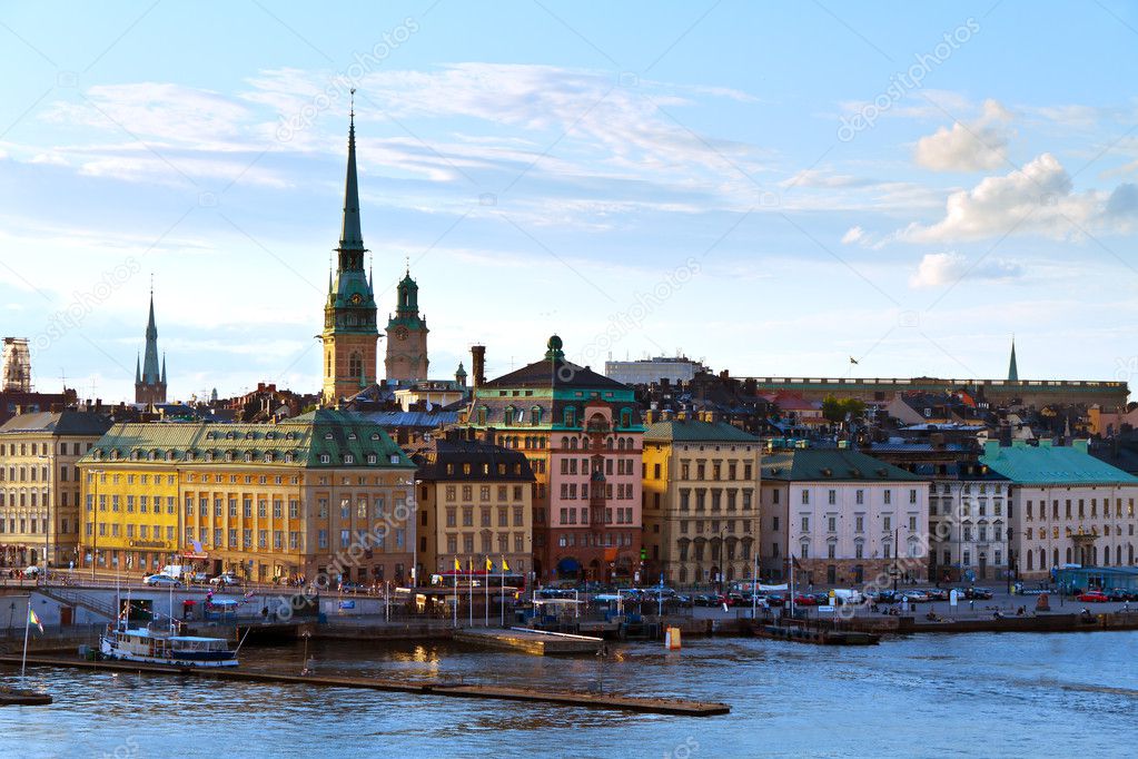 Historical area of Stockholm