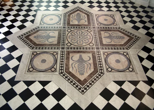 Barak-style marble tile — Stock Photo, Image