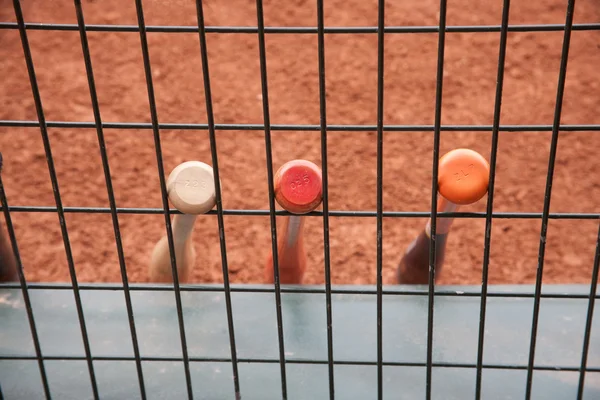 Clay бейсбольної площадки — стокове фото