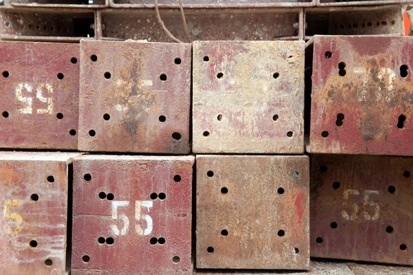 Stavební ocel — Stock fotografie