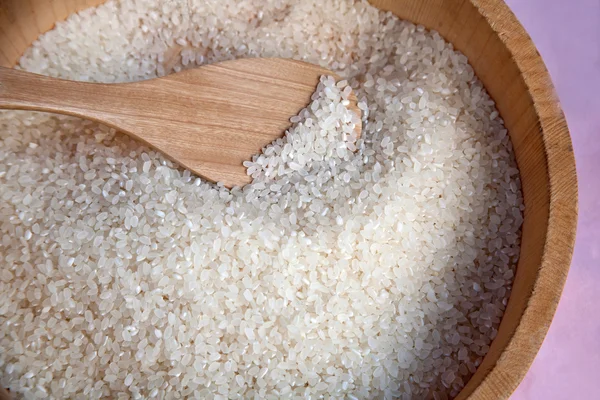 Non cucinare riso e cucchiaio — Foto Stock