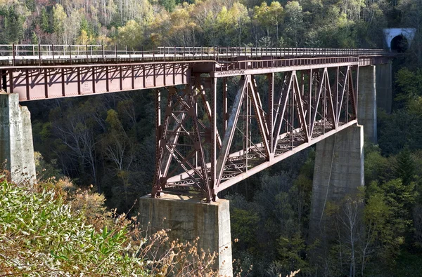 Häxan bron järnväg — Stockfoto