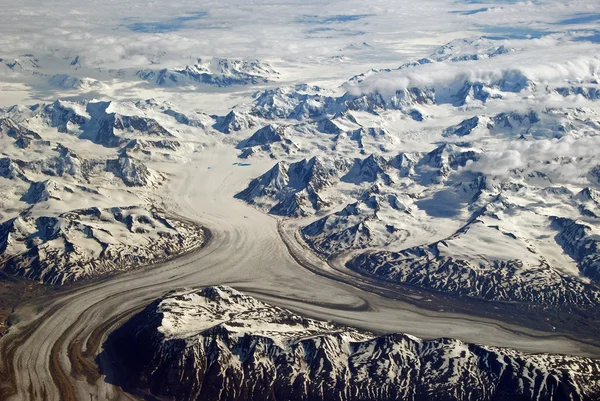 Чугачские горы Аляски — стоковое фото