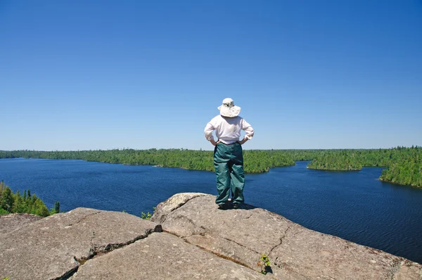 Looking over the wilderness — Stock Photo, Image
