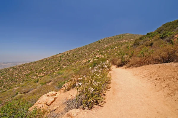 stock image Trail on a desert mountain