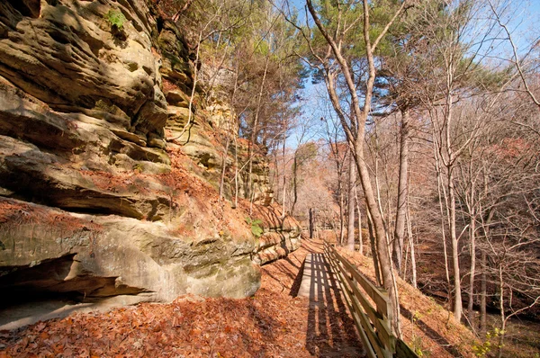 Bluff Trail a finales de otoño — Foto de Stock