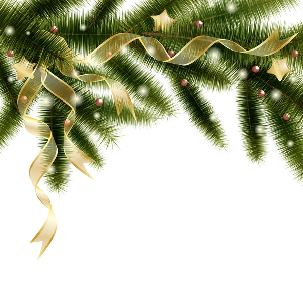 크리스마스 나뭇가지 — 스톡 벡터